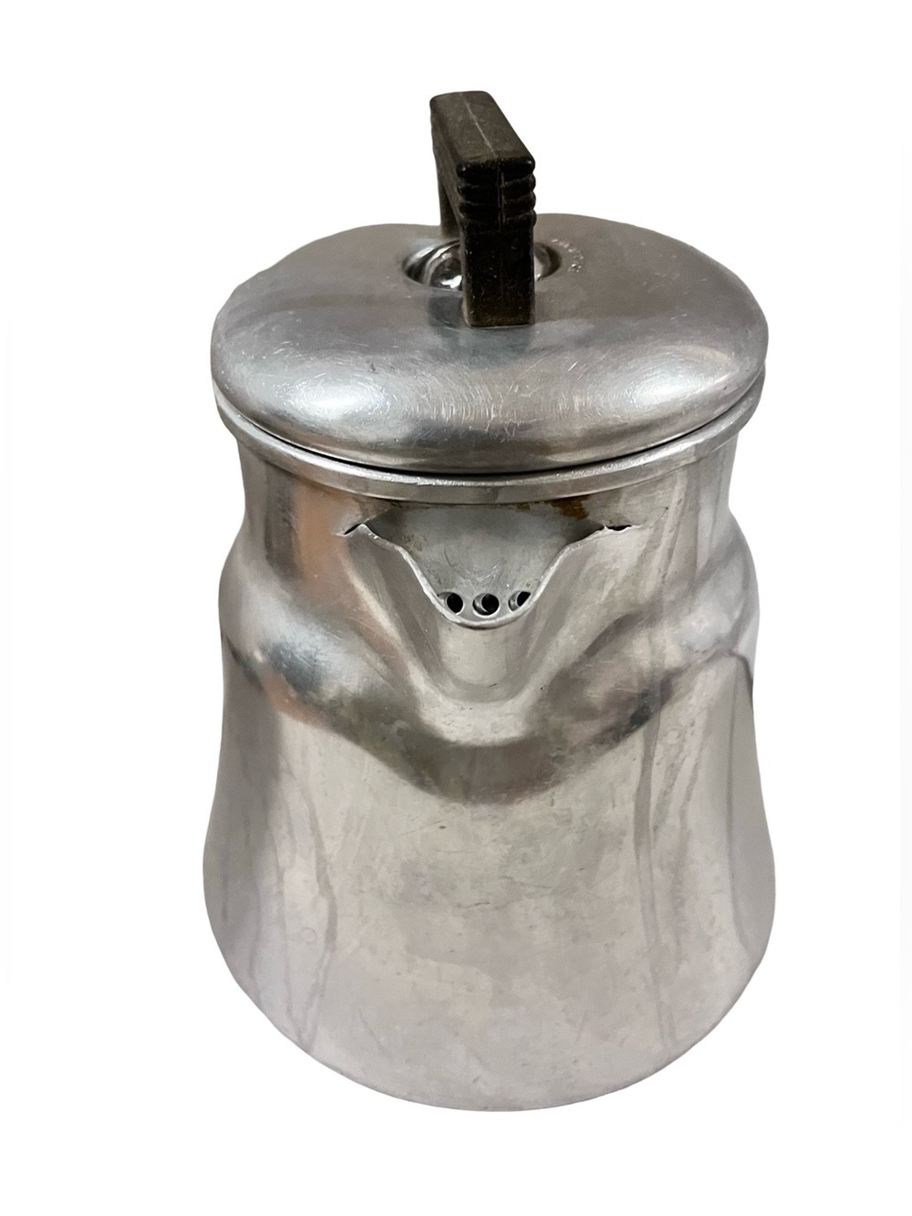 Vtg WEAR EVER Aluminum Perculator Coffee Pot #3006 Camping Outdoors 6 Cup Stove - Picture 6 of 11